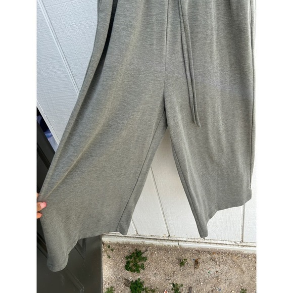 Mud Pie Knit Wide Leg Jumpsuit, Short Sleeve, Keyhole Back Closure, Sz S - Picture 6 of 7